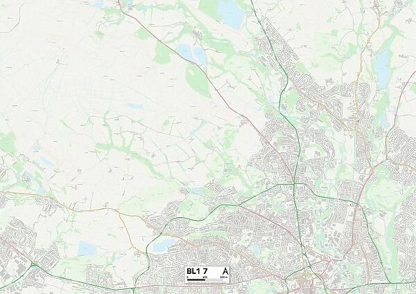 Bolton BL1 7 Map