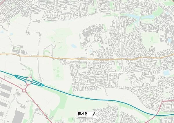Bolton BL4 0 Map