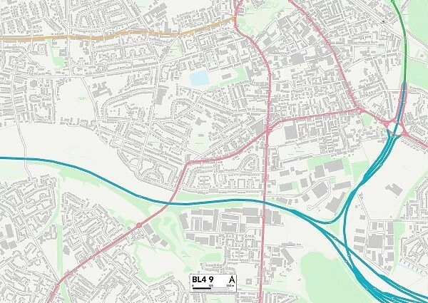Bolton BL4 9 Map