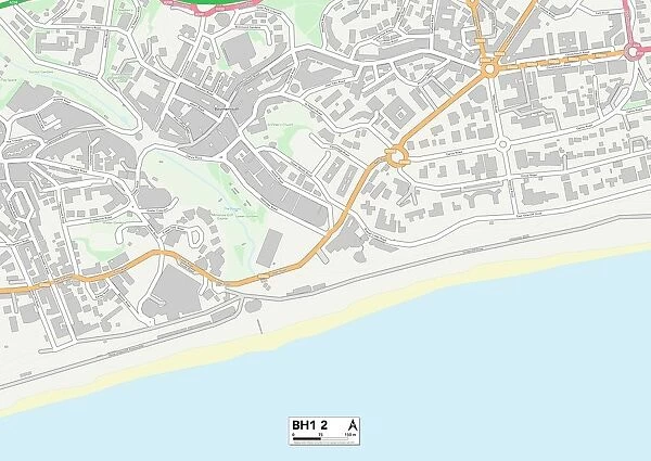 Bournemouth BH1 2 Map