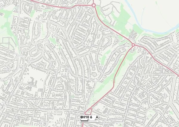 Bournemouth BH10 6 Map