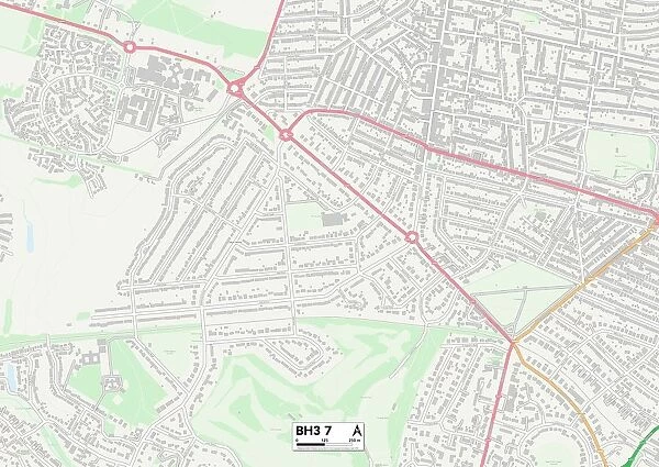 Bournemouth BH3 7 Map