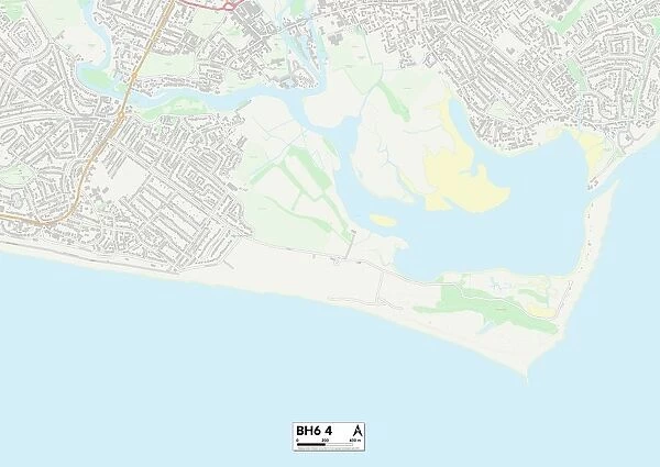 Bournemouth BH6 4 Map