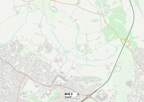 Bournemouth BH8 0 Map