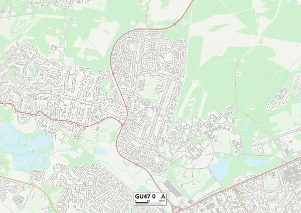 Bracknell Forest GU47 0 Map
