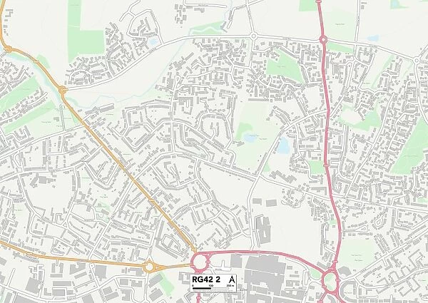 Bracknell Forest RG42 2 Map