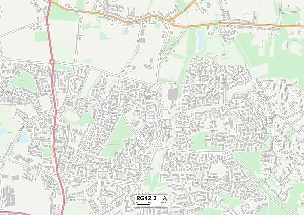 Bracknell Forest RG42 3 Map