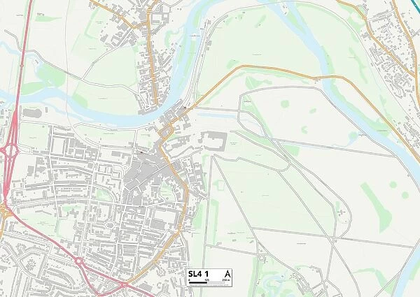Bracknell Forest SL4 1 Map