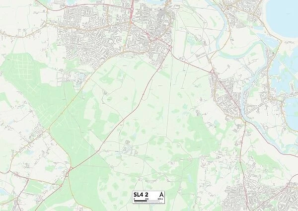 Bracknell Forest SL4 2 Map