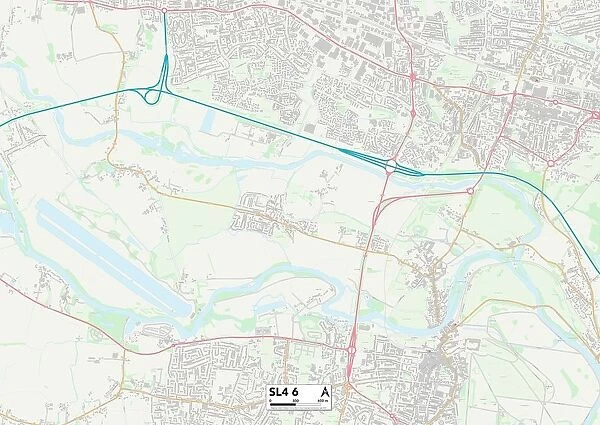 Bracknell Forest SL4 6 Map