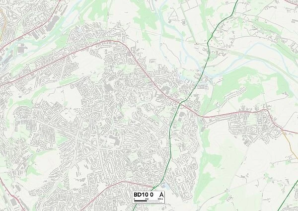Bradford BD10 0 Map