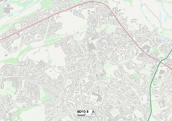Bradford BD10 8 Map