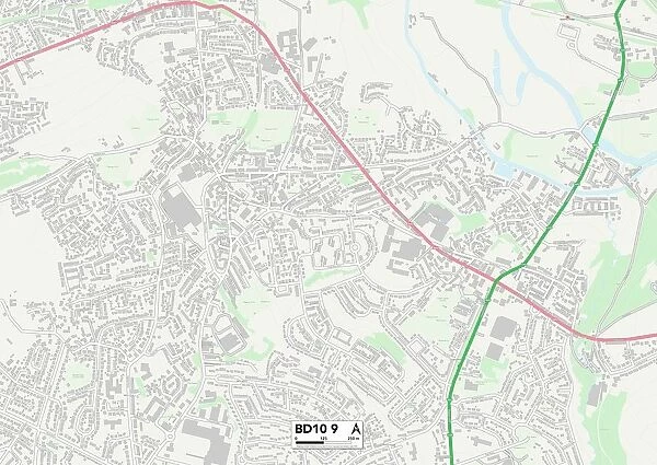 Bradford BD10 9 Map