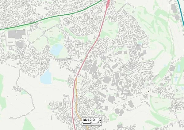Bradford BD12 0 Map