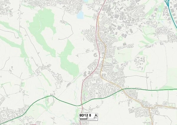 Bradford BD12 8 Map