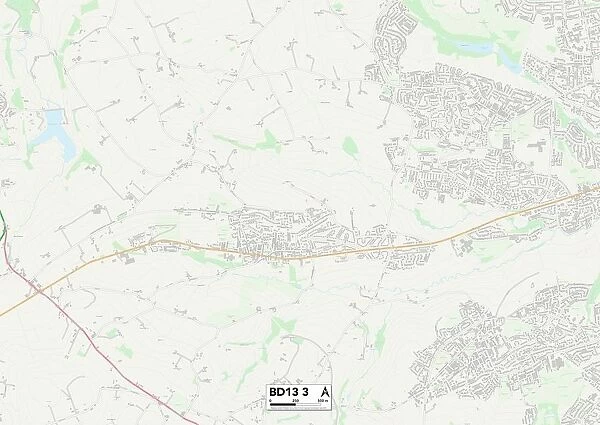 Bradford BD13 3 Map