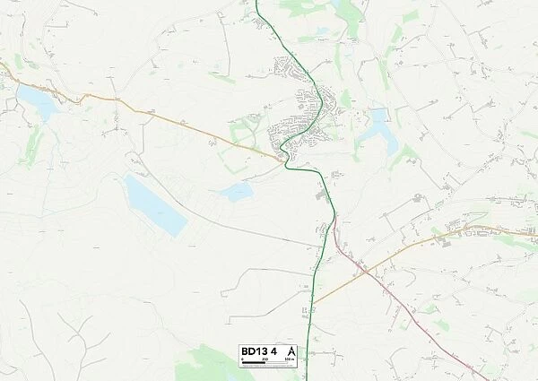 Bradford BD13 4 Map