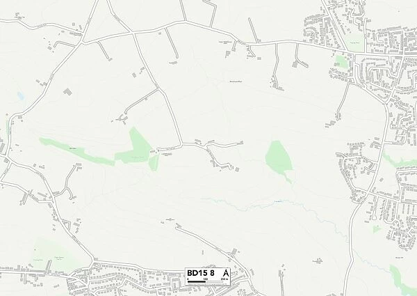 Bradford BD15 8 Map