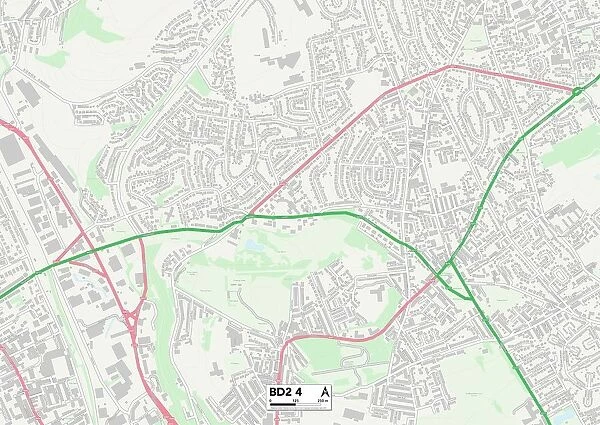 Bradford BD2 4 Map