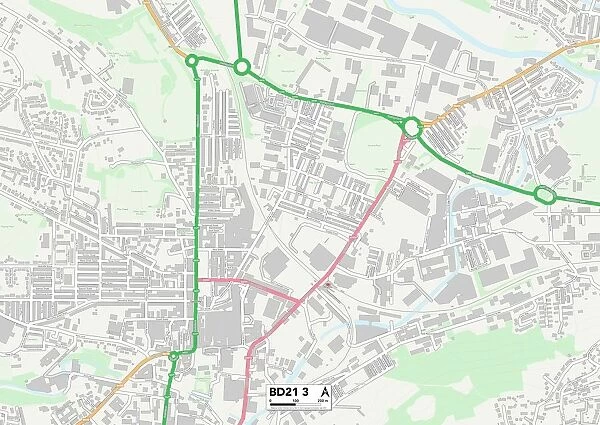 Bradford BD21 3 Map