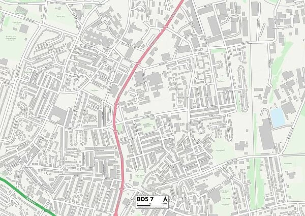 Bradford BD5 7 Map