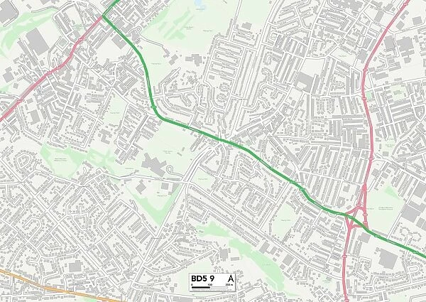 Bradford BD5 9 Map