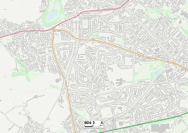 Bradford BD6 3 Map