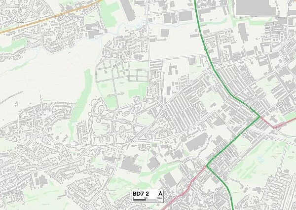 Bradford BD7 2 Map