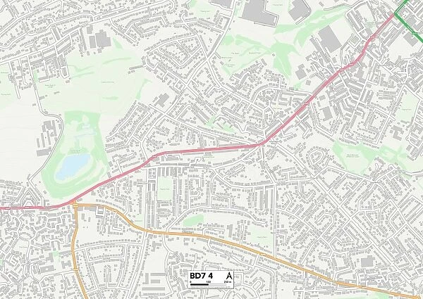 Bradford BD7 4 Map