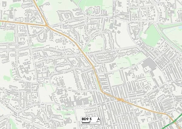 Bradford BD9 5 Map