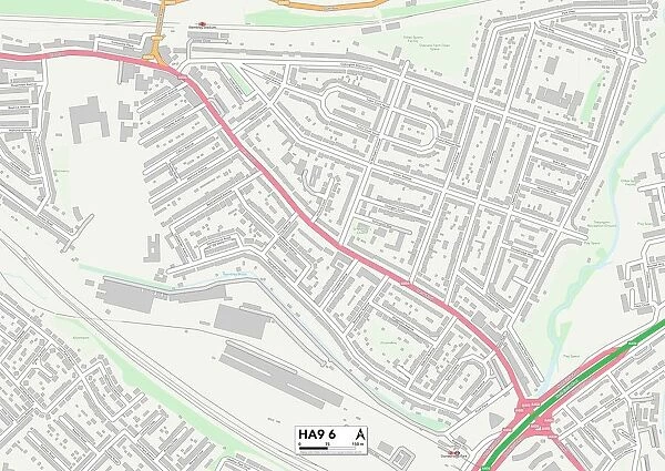 Brent HA9 6 Map