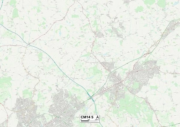 Brentwood CM14 5 Map