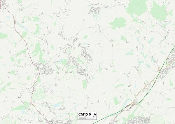 Brentwood CM15 0 Map