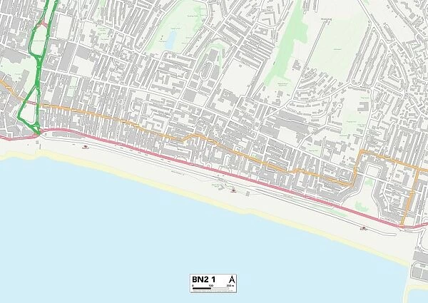 Brighton and Hove BN2 1 Map