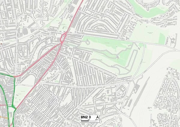 Brighton and Hove BN2 3 Map