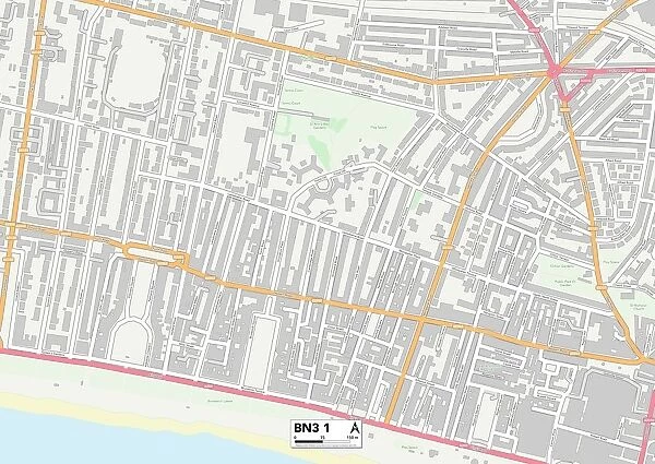 Brighton and Hove BN3 1 Map