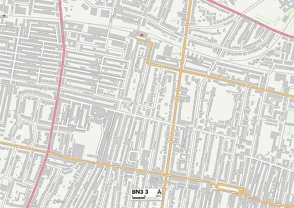 Brighton and Hove BN3 3 Map