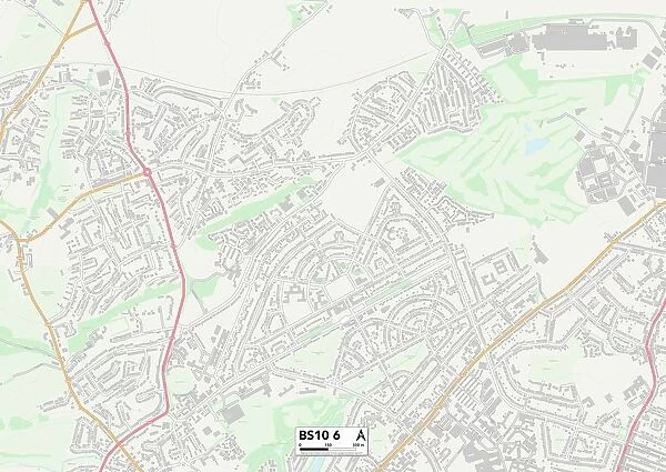 Bristol BS10 6 Map