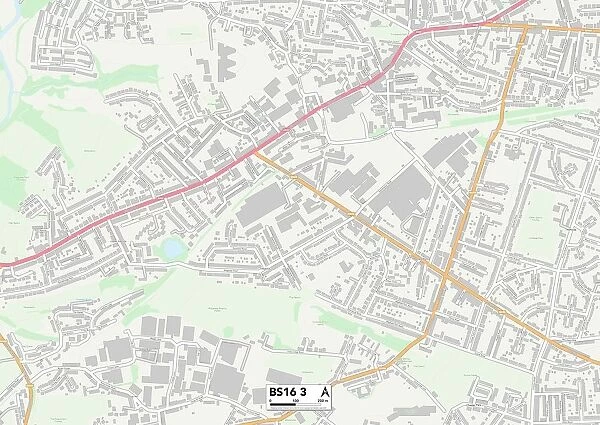 Bristol BS16 3 Map