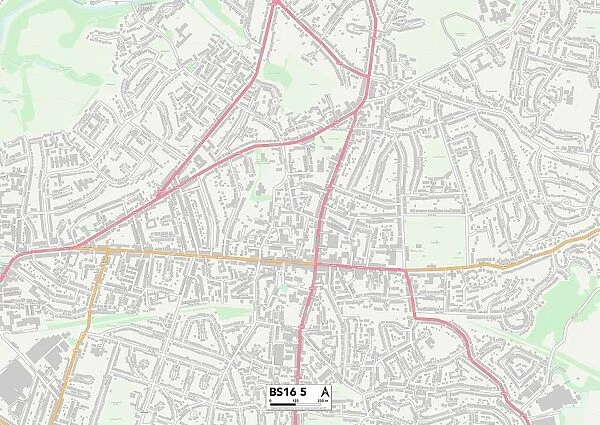 Bristol BS16 5 Map