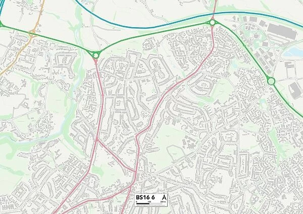 Bristol BS16 6 Map