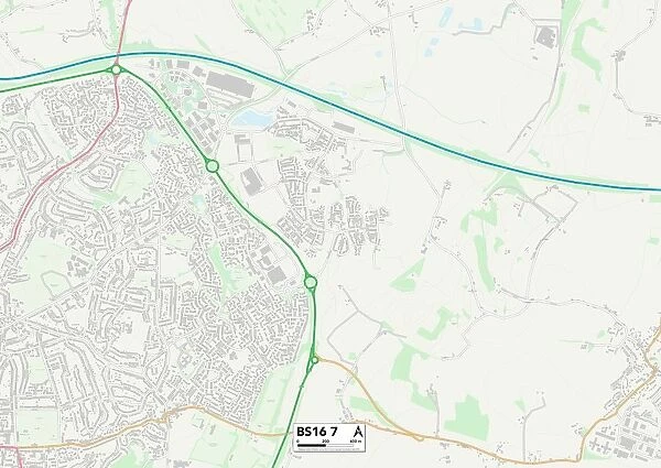 Bristol BS16 7 Map