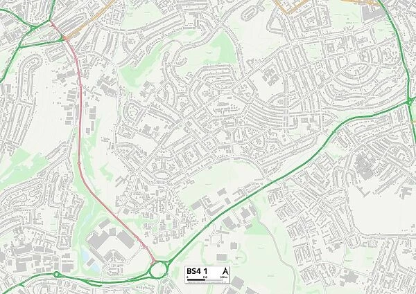 Bristol BS4 1 Map
