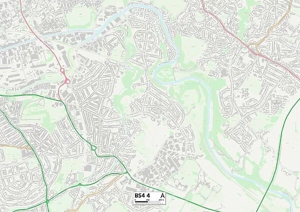 Bristol BS4 4 Map