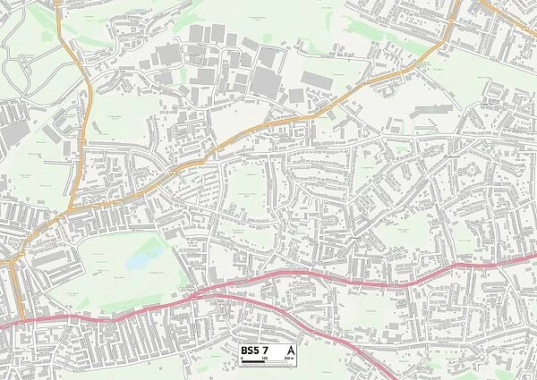 Bristol BS5 7 Map