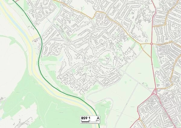 Bristol BS9 1 Map