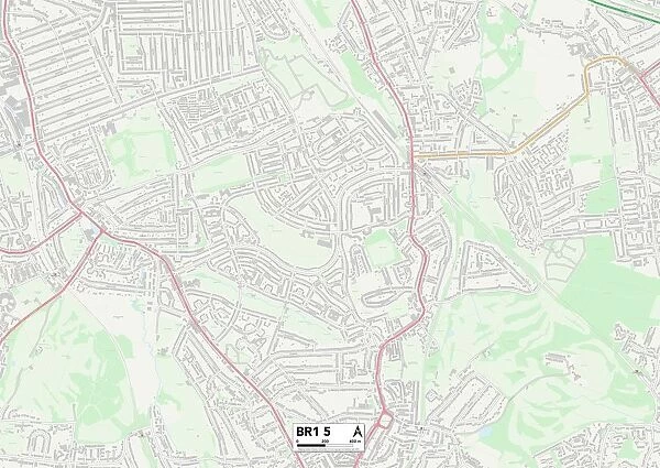 Bromley BR1 5 Map