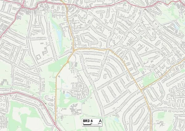Bromley BR3 6 Map