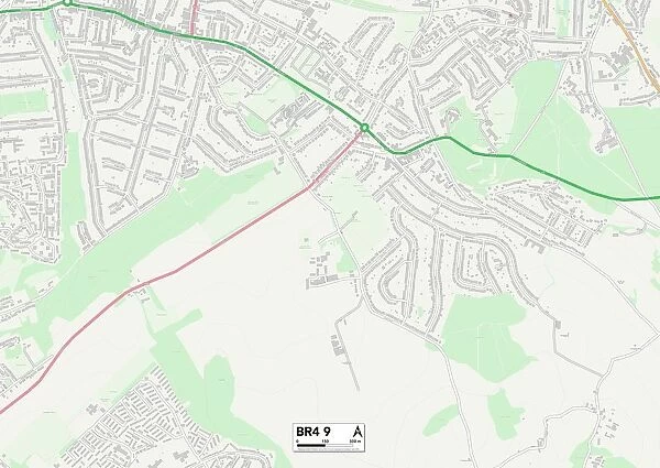 Bromley BR4 9 Map