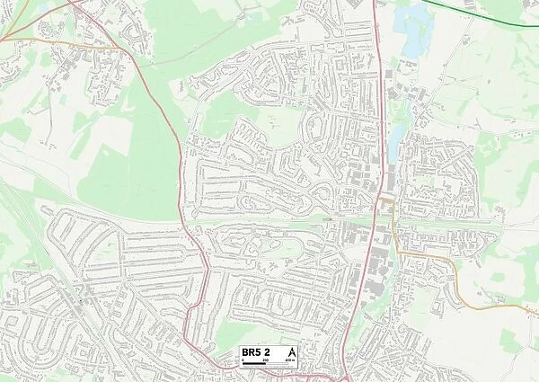 Bromley BR5 2 Map